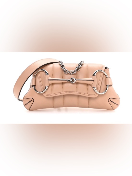 Gucci Handbags - Elegant Quilted Leather Shoulder Bag in Blush